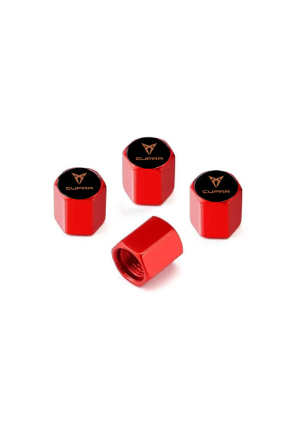 ZeuZ غطاء صمام ألومنيوم كوبرا 4 قطع (منتج مستورد)