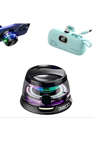 OEM Boxă Bluetooth portabilă magnetică — sunet surround 360°, subwoofer puter...