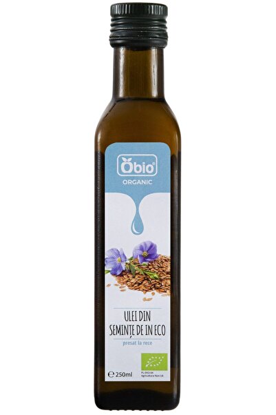 OBİO Ulei de semințe de in organic 250ml