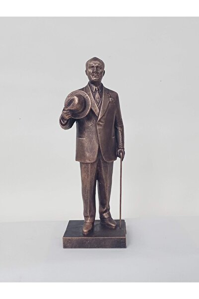Atatürk Şapkalı Heykel Özel Tasarım 13cm