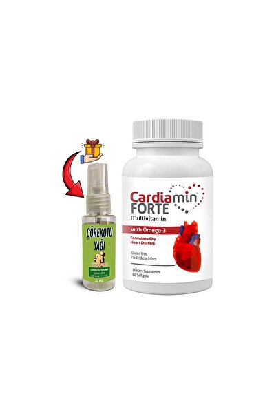 Breeze Cardiamin Forte 1 Kutu Multivitaminli Omega3lü 60 Soft Jel Kapsüllü Fo...