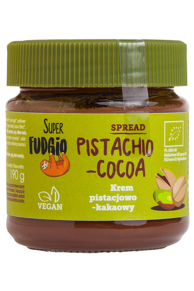 Me Gusto Crema tartinabila de ciocolata cu fistic si cacao, bio, 190g, Super ...
