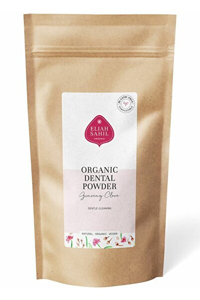 Eliah Sahil Pudra cu ginseng si cuisoare pentru curatarea dintilor bio 200g refill