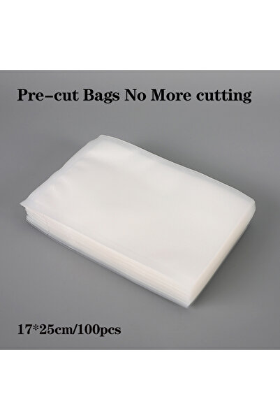 Choice5 17x25cm 100PCS 100 Premium Vacuum Sealer Bags, Sealing, Freshness, Co...