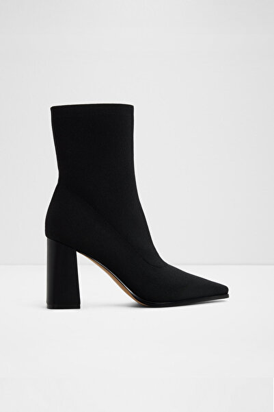 Aldo FIGLEAF - Kadın Siyah Blok Topuklu Fermuarlı Şık Bot