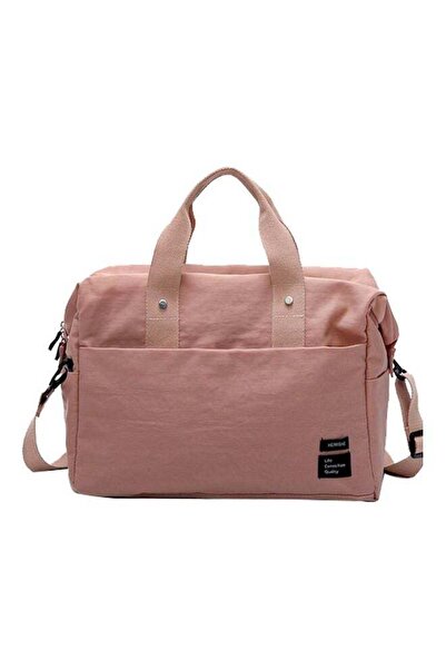 DOMEET Solid Shoulder Bag Pink