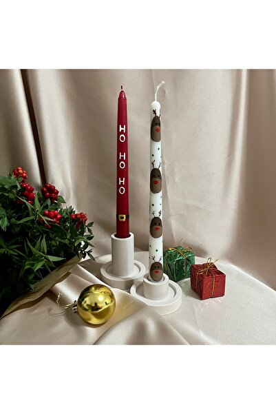 Handmade 2’li Şamdan/ Mumluk