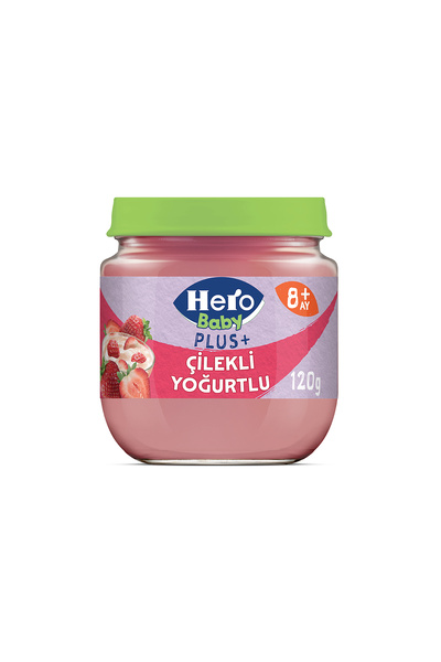 Hero Baby Prebiyotikli Çilekli Yoğurtlu 120 Gr