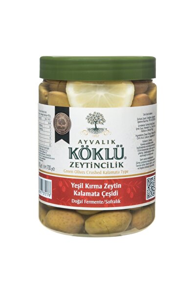Köklü Zeytincilik Ayvalık Yeşil Kalamata Zeytin 1000 cc