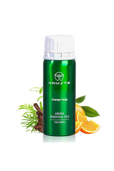 NAMSTE جهاز أورانج هوتيل 100 مل للعلاج بالزيوت العطرية بدون ماء