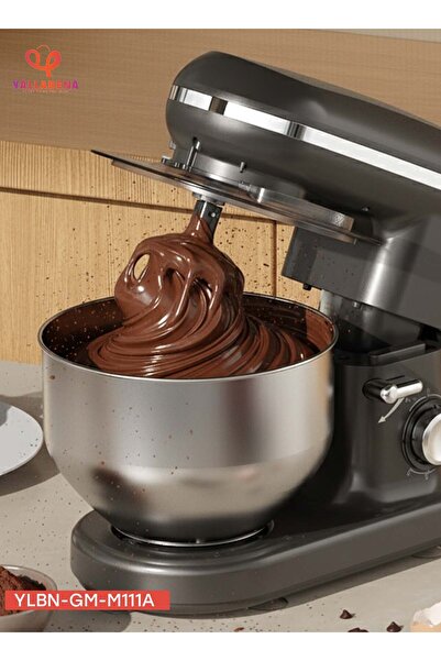 Yallabena 1300W Stand Mixer with 5L Stainless Steel Bowl