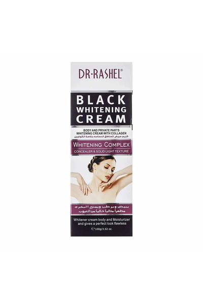 DR.RASHEL Dr. Rashel Black Charcoal Face nd Body Cream- 100 gm