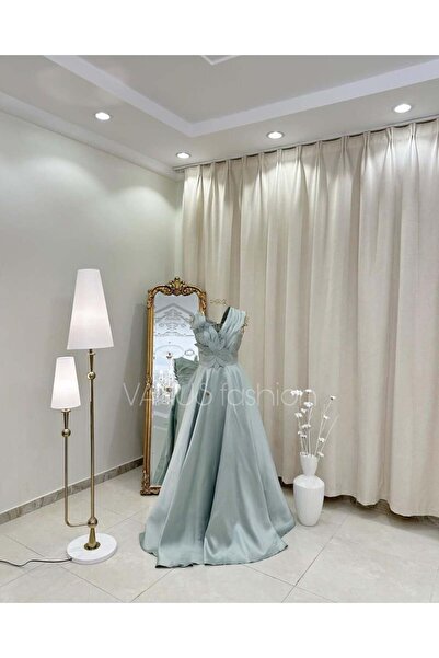 vanus fashion فستان سهرة طويل 4117