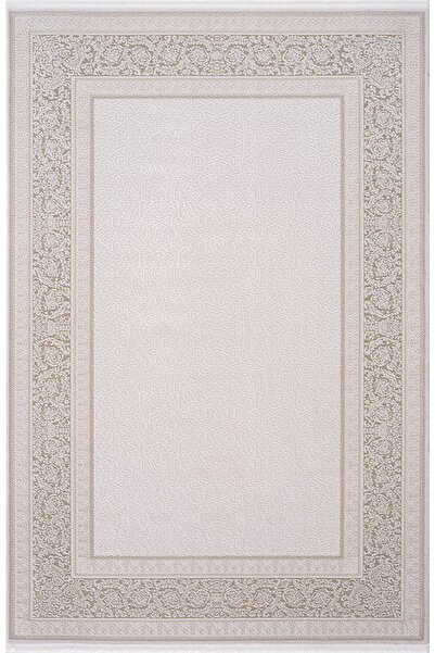 Koza Halı Koza Hayad Sedef Bej Halı Kilim Salon Oturma Odası Yatak Odası Kori...