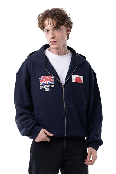 THE DAD Diegonel War Printed Zipper