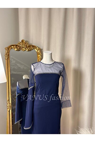 vanus fashion فستان سهرة طويل 4640
