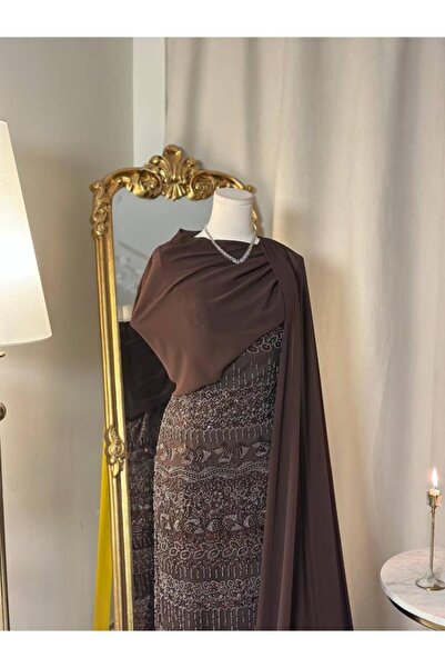 vanus fashion 6154- فستان سهره أنيق بتصميم ملكي فاخر