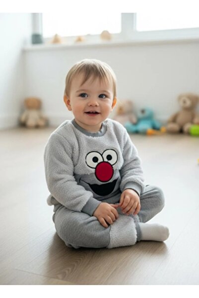 Superbaby Gules blouse and pants set - Grey