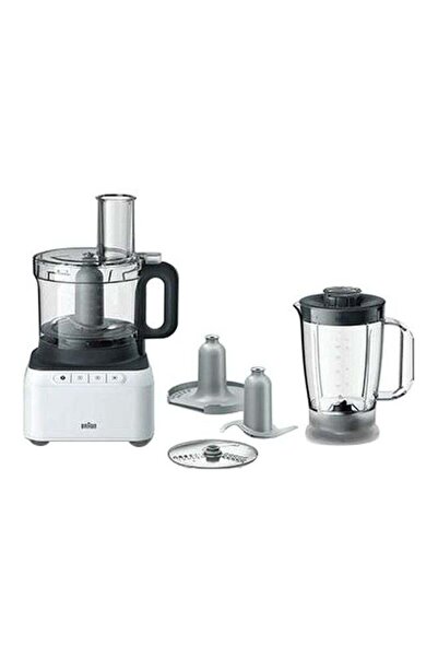Braun PurEase Food Processor FP3131WH, 2.1L Bowl, 1.2L Blender, 800W