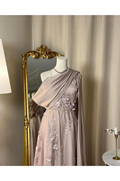 vanus fashion فستان سهرة طويل 4856