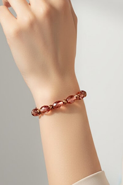 OSMANLI GÜMÜŞ Women's Natural Stone Bracelet - Natural Zultanite Stone Bead Women's Bracelet