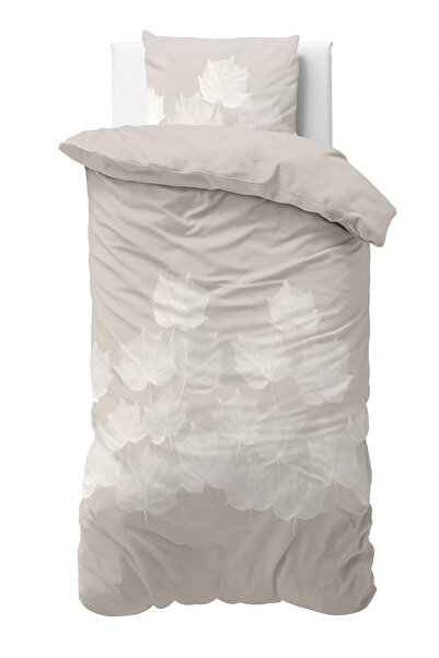 OEM Sleeptime Lisa Duvet Cover Grey 140x220 cm – soft, hypoallergenic microfiber, clear print