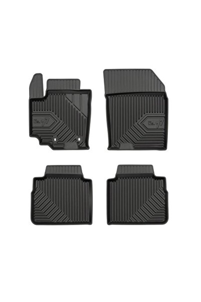 Mammoth Set covorase auto TPE 4 buc No. 77, Fata/Spate, negru, potrivit SUZUK...