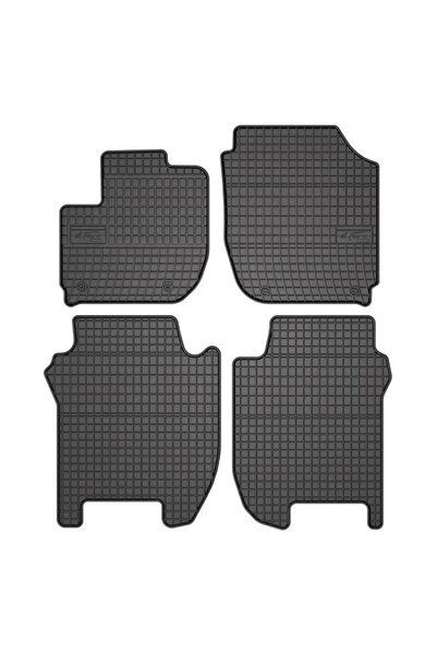 Mammoth Set 4 covorase auto cauciuc BASIC, Fata/Spate, negru, potrivit HONDA ...