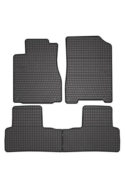 Mammoth Set 4 covorase auto cauciuc BASIC, Fata/Spate, negru, potrivit HONDA ...