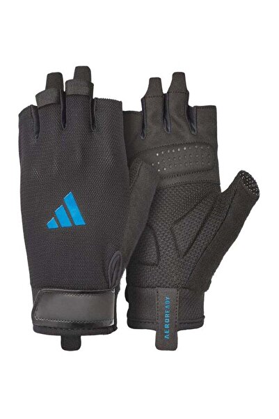 adidas Essential Training Gloves Blue Size M Comfortable Breathable Grip for Gym & Fitness