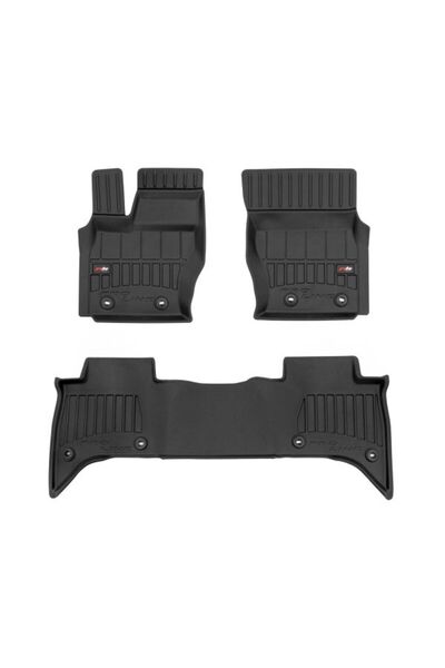 Mammoth Covorase Auto FROGUM TPE, 3 buc proLine 3D, negru, potrivit LAND ROVE...