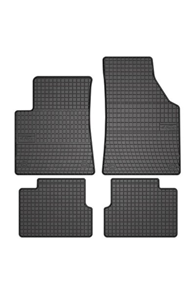 Mammoth Set 4 covorase auto cauciuc BASIC, Fata/Spate, negru, potrivit JEEP C...