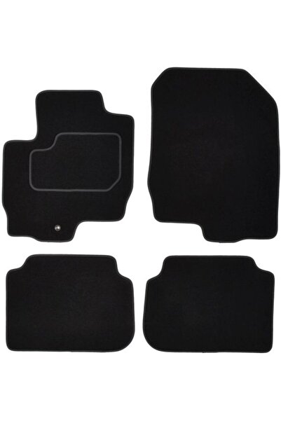 Mammoth Set covorase 4 buc, fata/spate, velur negru, potrivit MITSUBISHI COLT...