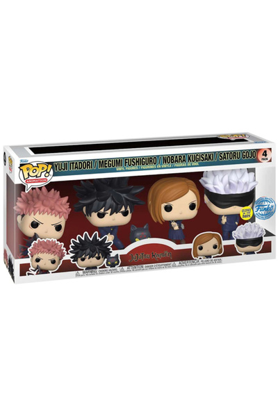 Funko Set de 4 figurine POP Animation Jujutsu Kaisen S1