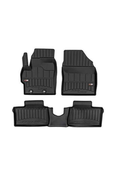 Mammoth Set covorase auto TPE 4 buc proLine 3D, Fata/Spate, negru, potrivit TOYOTA AYGO X 03.22-