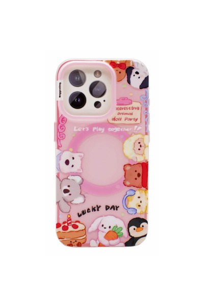 OEM OxygenDog Silicone Case "Lucky Day" MagSafe Compatible for iPhone 14 Pro ...