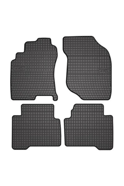 Mammoth Set 4 covorase auto cauciuc BASIC, Fata/Spate, negru, potrivit NISSAN...