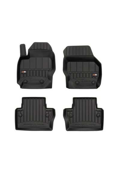 Mammoth Set covorase auto TPE 4 buc proLine 3D, Fata/Spate, negru, potrivit V...