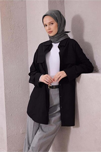 Belli Eșarfă Twill mătase - 4209-88 Gri