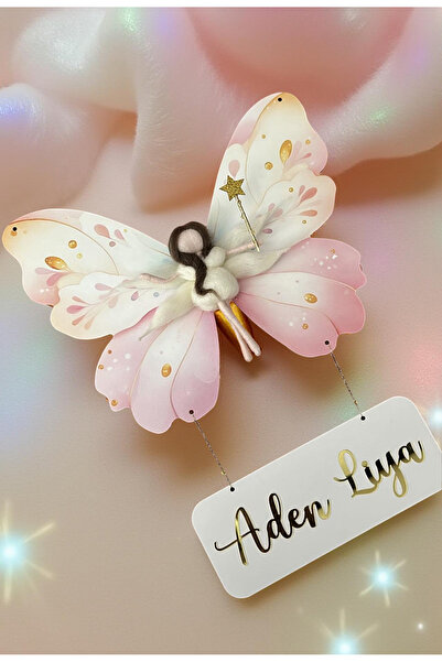 Gökçem hediyelik 3 aşama led kşıklo Bebek odası kapı süsü