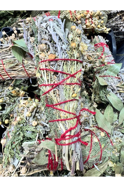 Velit Şemin Şifa Naturel Doğal Nazar Otu Demeti – Üzerlik ve Bitkisel Arınma ...