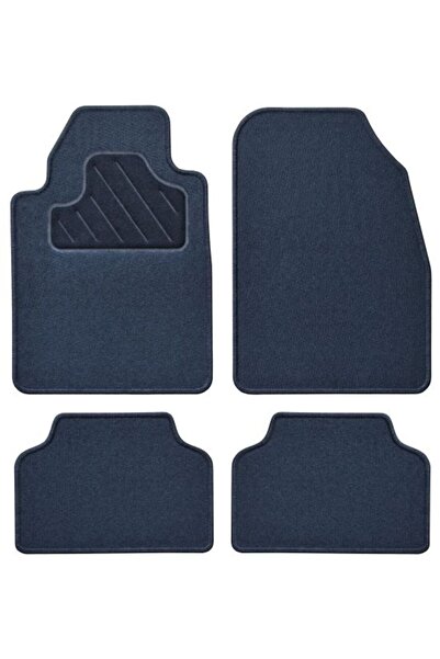 Mammoth Set covorase auto velur 4 buc universal, Fata/Spate, negru