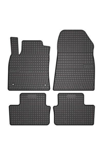 Mammoth Set 4 covorase auto cauciuc BASIC, Fata/Spate, negru, potrivit RENAUL...