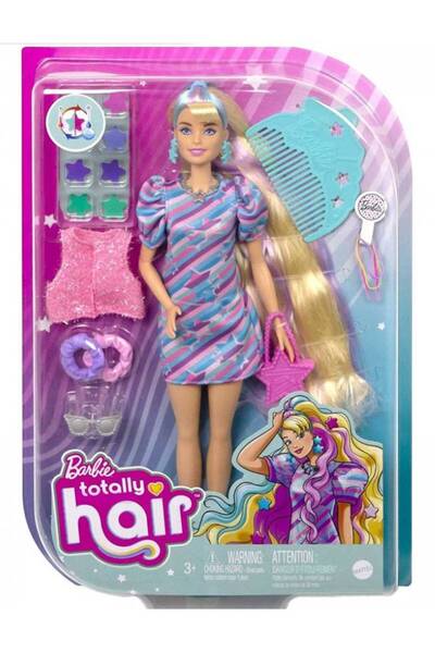 Barbie Παπούσα Κούκλα με Ολόκληρα Μαλλιά 1 (HCM88)