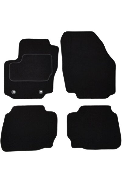 Mammoth Set covorase 4 buc, fata/spate, velur negru, potrivit FORD MONDEO IV ...
