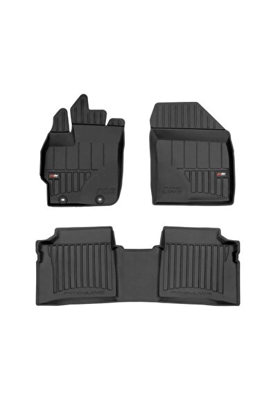 Mammoth Covorase Auto FROGUM TPE, 3 buc proLine 3D, negru, potrivit TOYOTA PR...