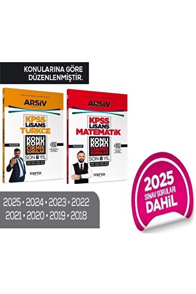Marka Yayınları Marka 2026 KPSS Lisans Türkçe + Matematik Çıkmış Sorular Son ...