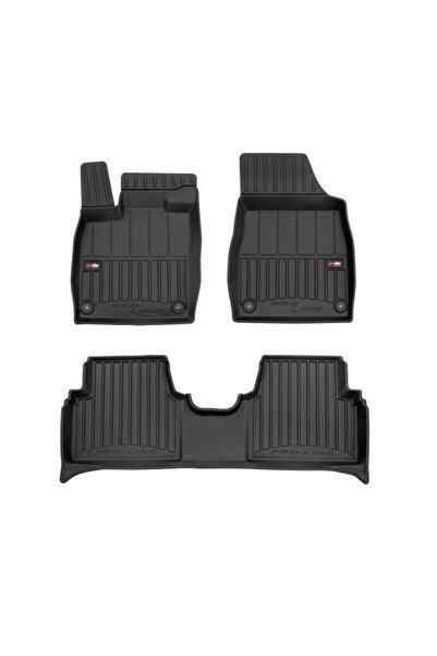 Mammoth Set covorase auto TPE 4 buc proLine 3D, Fata/Spate, negru, potrivit V...