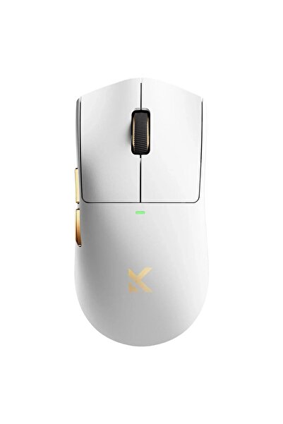 MCHOSE K7 Ultra White Gold 8K Hz PAW3950 Sensör Kablosuz Simetrik Gaming Mous...