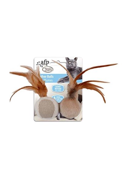 All For Paws Classic Comfort Feather Ball